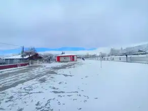 Baskil'de Kar Yağışı: İlçe Beyaza Büründü
