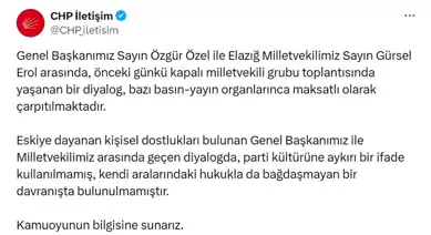CHP'de Özel-Erol Tartışması: Parti Açıklama Yaptı