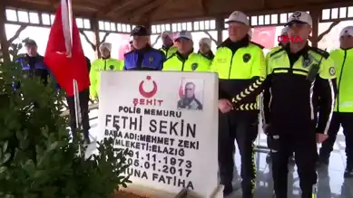 Şehit Polis Fethi Sekin Anıldı