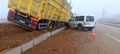 Elazığ-Malatya'da Zincirleme Kaza: 4 Yaralı