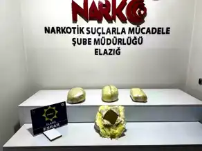 Elazığ'da 7 Kilo Esrar Operasyonu!