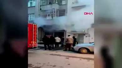 Elazığ'da Bodrum Katı Yangını Söndürüldü