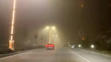 Elazığ'da Sis Hayatı Felç Etti