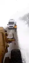 Elazığ'da Kar Kapanan Yollarda Hayatı Kurtardı