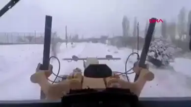 Elazığ'da Köy Yolları Açılıyor!