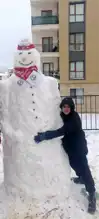 Doğu Anadolu'da Kar Keyfi: Kardan Adam Şöleni!