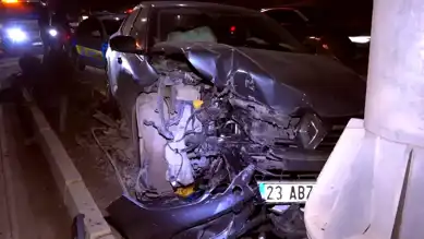 Elazığ'da Kazalı Araç Sürücüsü Kayıp!