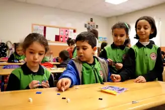 Elazığ'da Lego ile Matematik Eğitimi Devam Ediyor