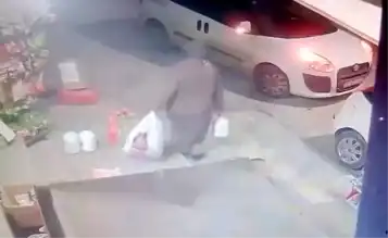 Elazığ'da Gözü Önünde Ayran Hırsızlığı!