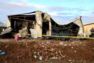 Elazığ'da İnşaat Yangını: 3 Yaralı