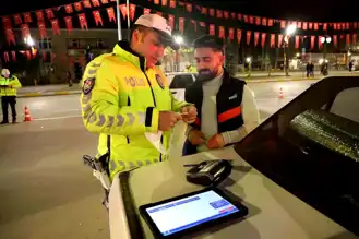 Elazığ'da Yeni Yıl, Trafik Cezalarıyla Başladı