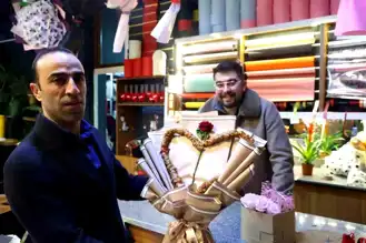 Elazığ'da Sevgililer Günü'ne Orcik Buketleri