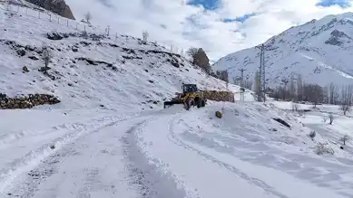 Elazığ ve Şırnak'ta Yollar Kapandı!