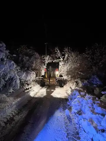 Doğu Anadolu'da Kar Yağışı Sonrası Yollar Açılıyor