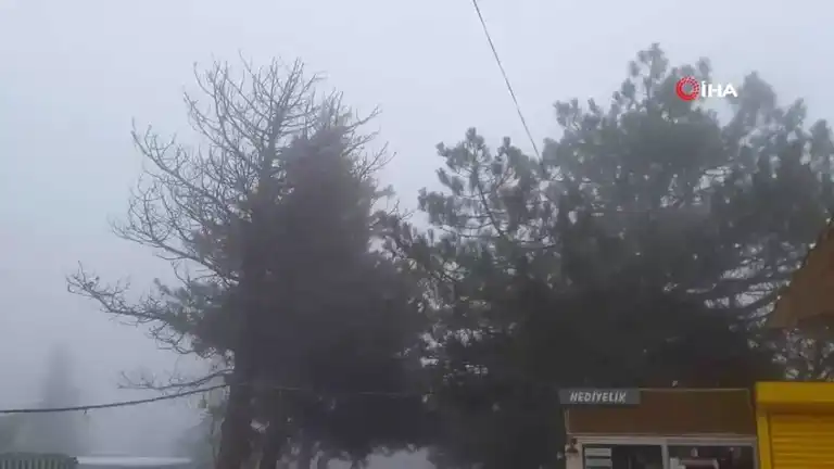 Elazığ'da Yoğun Sis: Harput Görünmez Oldu