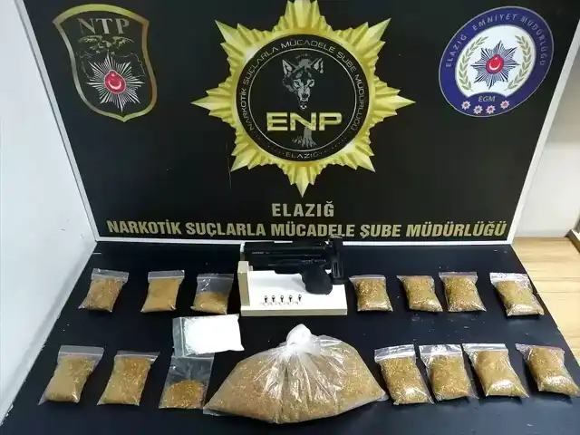 Elazığ'da Uyuşturucu Operasyonu: 2 Gözaltı Tutuklandı