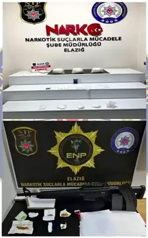 Elazığ'da Uyuşturucu Operasyonu: 5 Tutuklama
