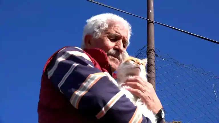 70 Yaşındaki Emekli Öğretmen 59 Hayvana Bakıyor