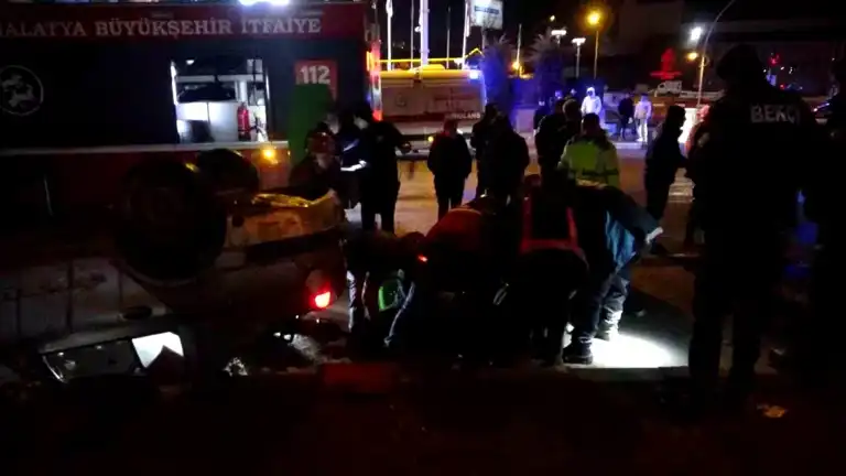 Malatya'da Trafik Kazası: 1 Ölü, 1 Yaralı